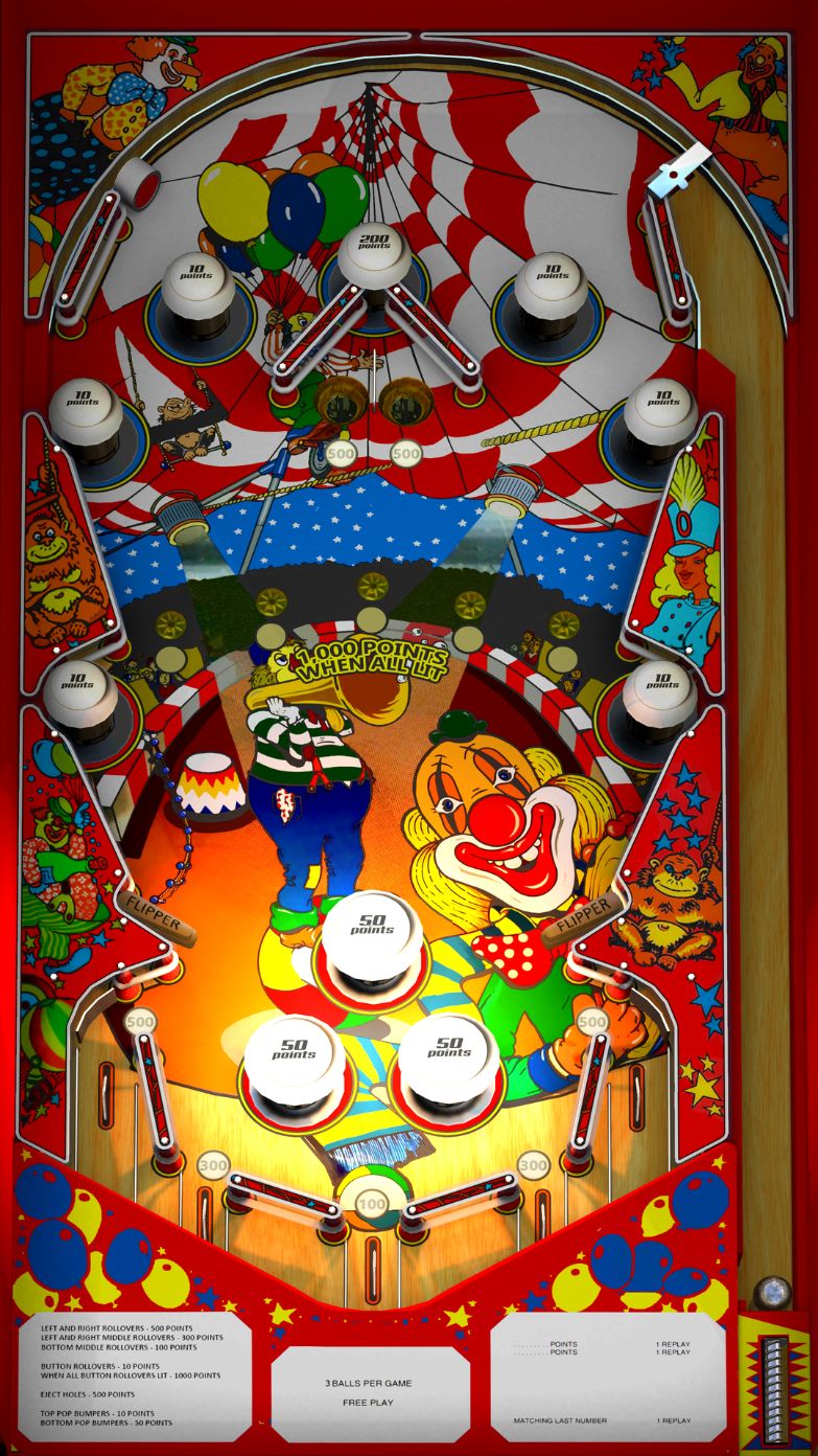 Zaccaria Pinball Pack 5 (For Legends 4K™ Pinball ONLY)