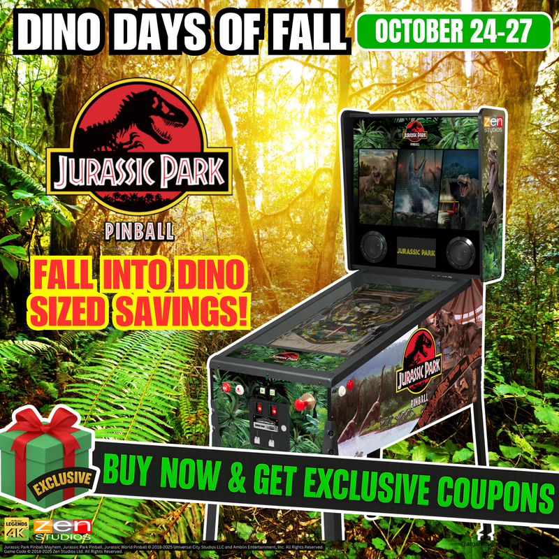 Legends Pinball 4KP Jurassic Park [SE]
