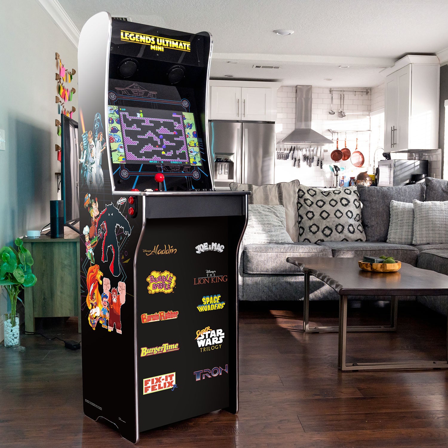 arcade retro game joystick legends ultimate space invaders one player