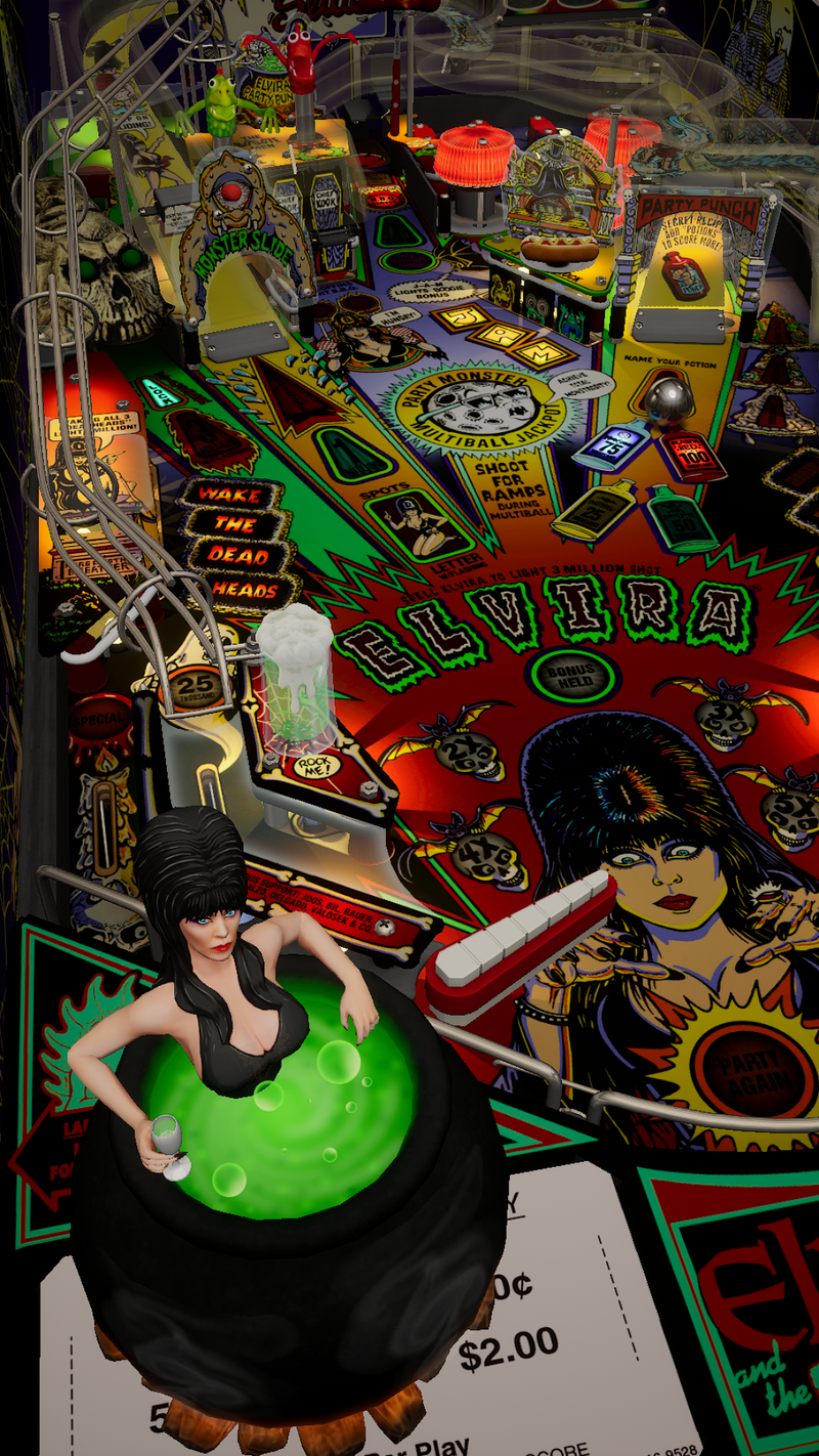 Williams™ Pinball: Elvira and the Party Monsters Legends Single Premium Pack (For Legends 4K™ Pinball ONLY)