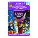 Williams™ Pinball Volume 6 Legends Mini Pack (For Legends 4K™ Pinball ONLY)