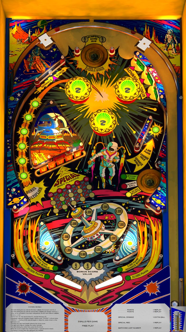 Zaccaria Pinball Pack 5 (For Legends 4K™ Pinball ONLY)