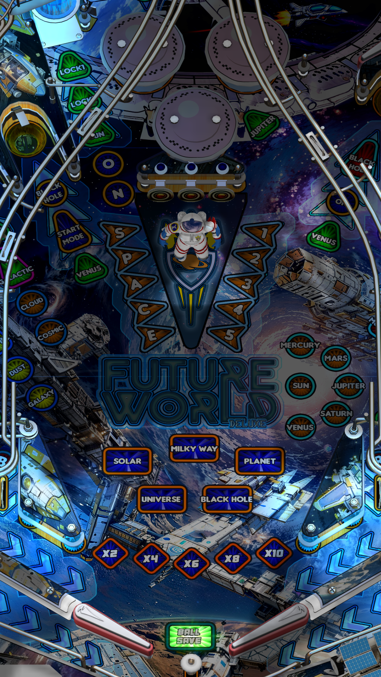 Zaccaria Future World Deluxe Legends Single Pack (For Legends Pinball