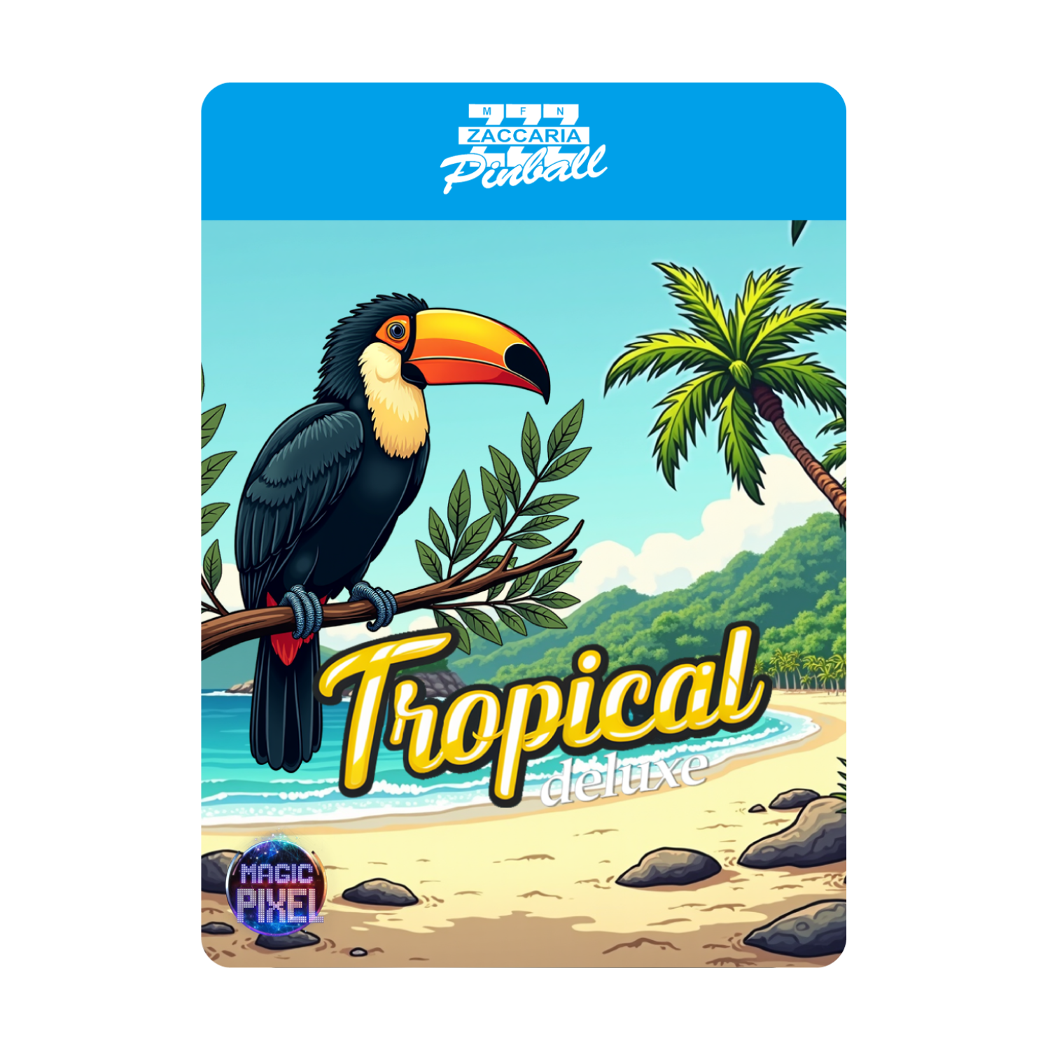 Zaccaria Tropical Deluxe (For Legends Pinball HD and Legends Pinball Micro HD Only)
