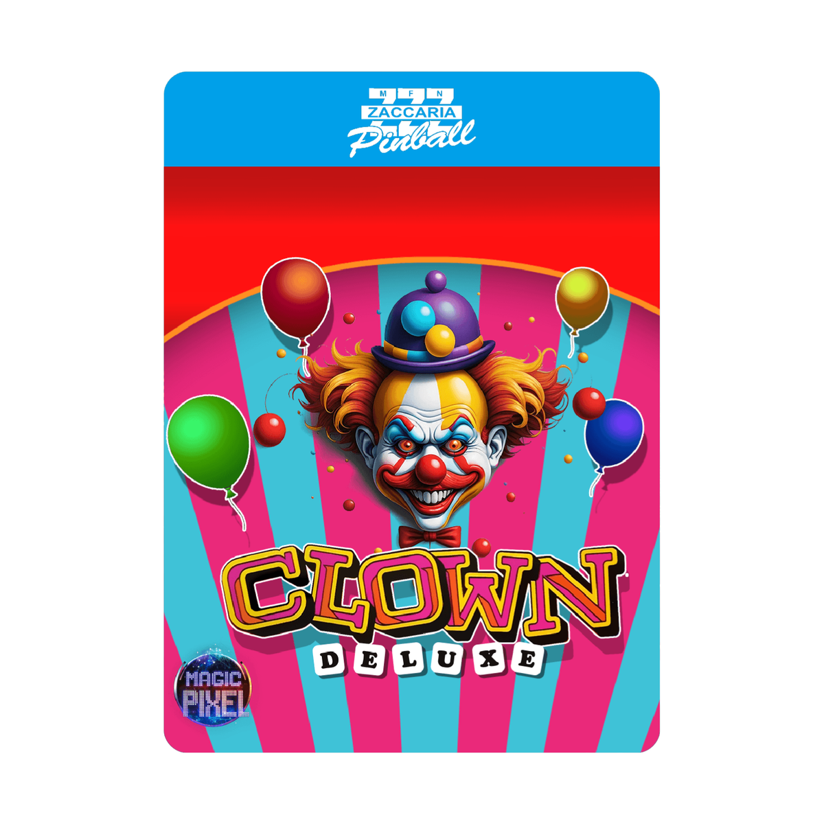 Zaccaria Clown Deluxe (For Legends Pinball HD and Legends Pinball Micr