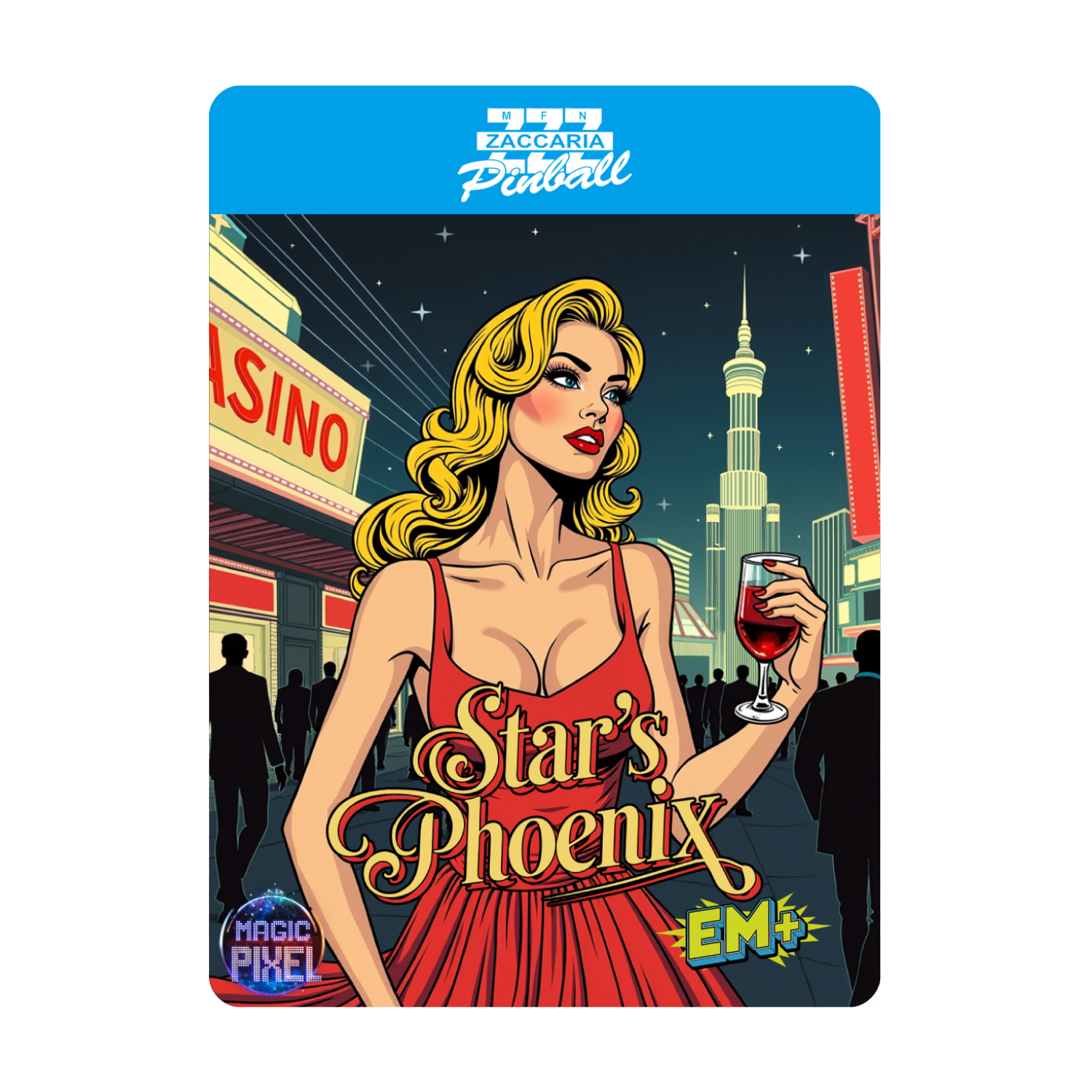 Zaccaria Star’s Phoenix EM+ (For Legends Pinball HD and Legends Pinball Micro HD Only)
