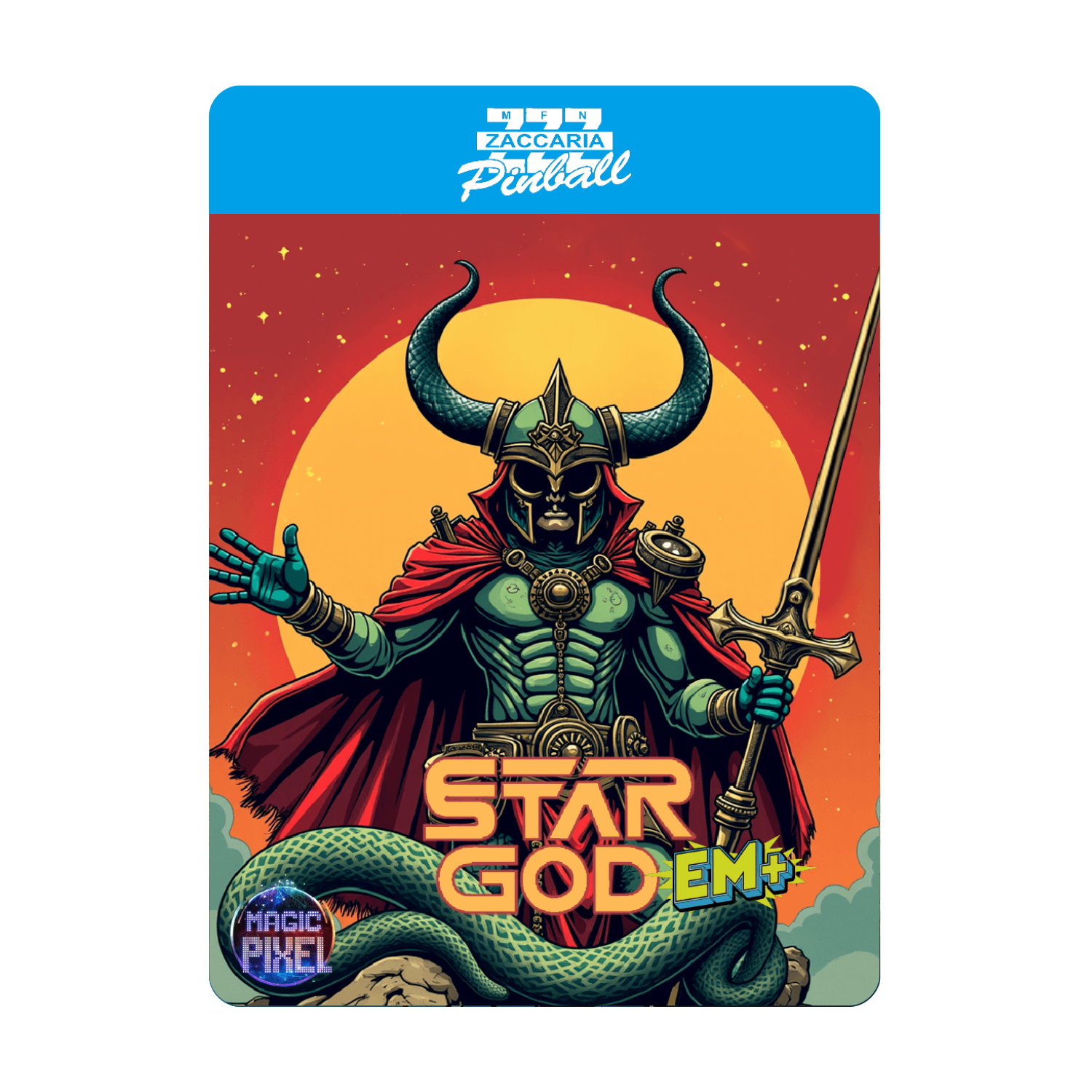 Zaccaria Star God EM+ (For Legends Pinball HD and Legends Pinball Micro HD Only)