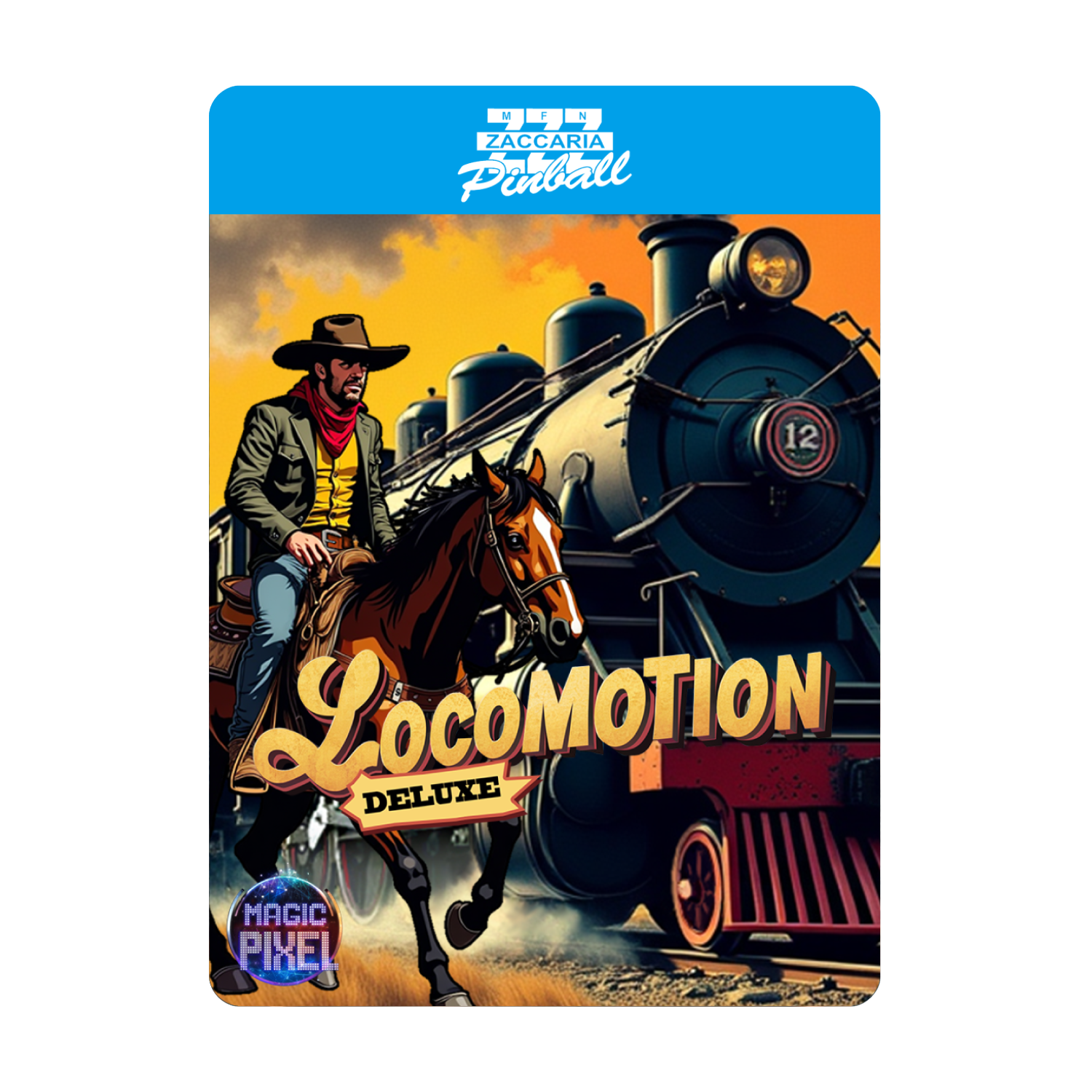 Zaccaria Locomotion Deluxe (For Legends Pinball HD and Legends Pinball Micro HD Only)