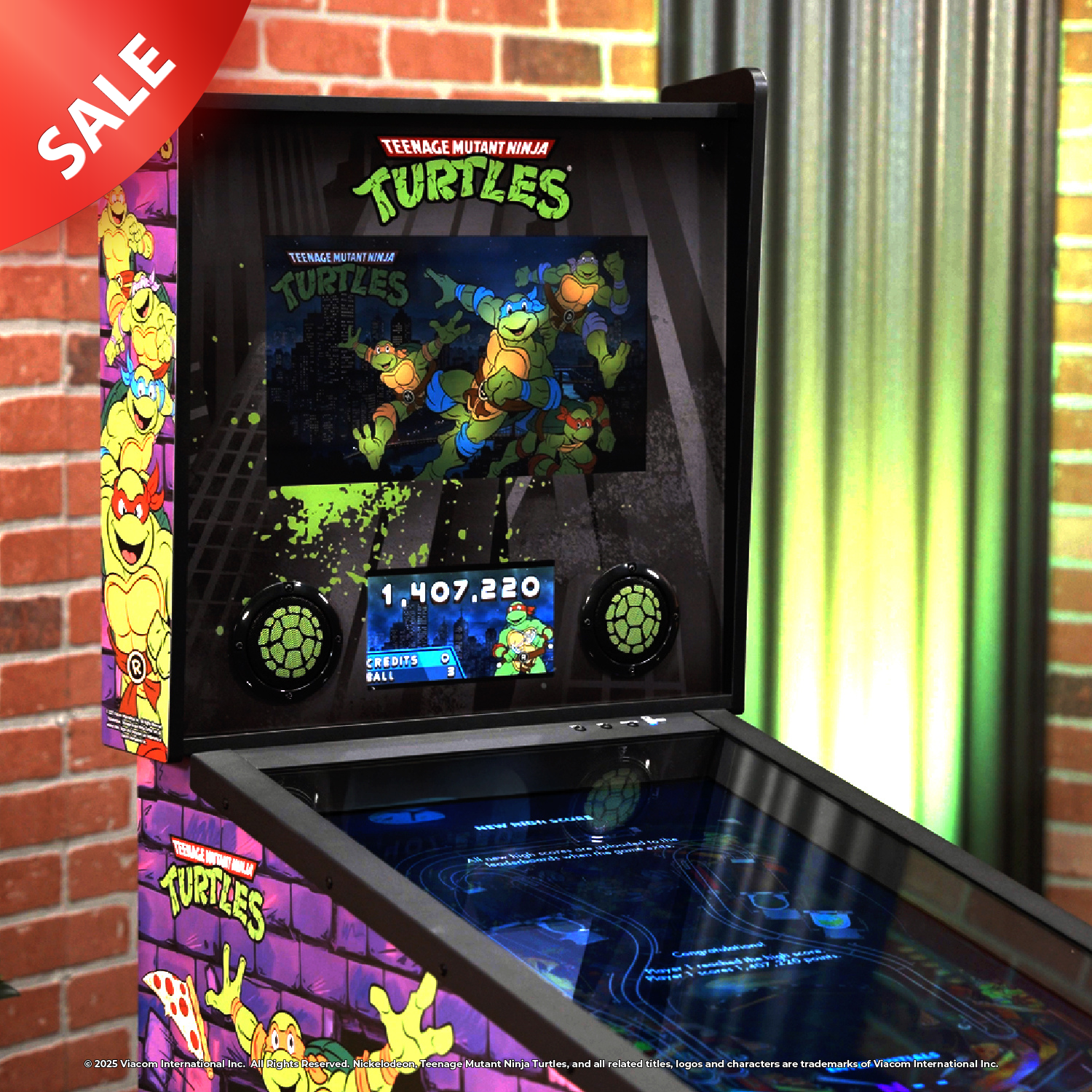 Legends Pinball HDP™ Teenage Mutant Ninja Turtles