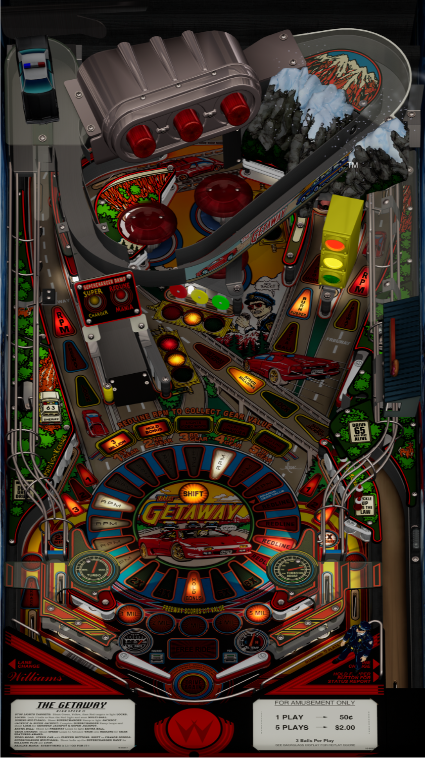 Williams™ Pinball Volume 1 Legends Mini Pack (For Legends 4K™ Pinball ONLY)