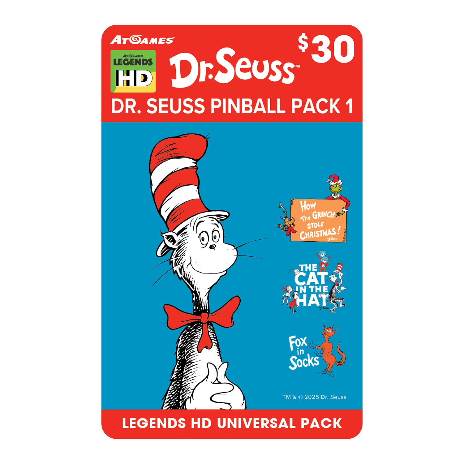 Dr. Seuss™ Pinball Pack 1 (Legends HD Universal Pack)