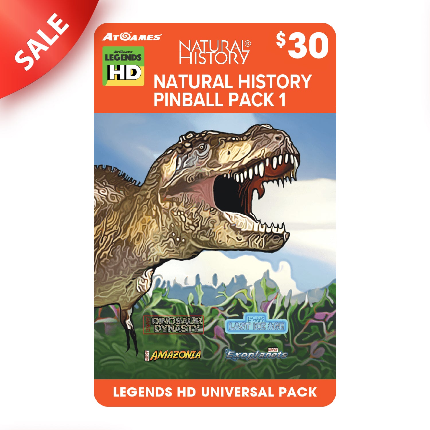 Natural History Pinball Pack 1 (Legends HD Universal Pack)
