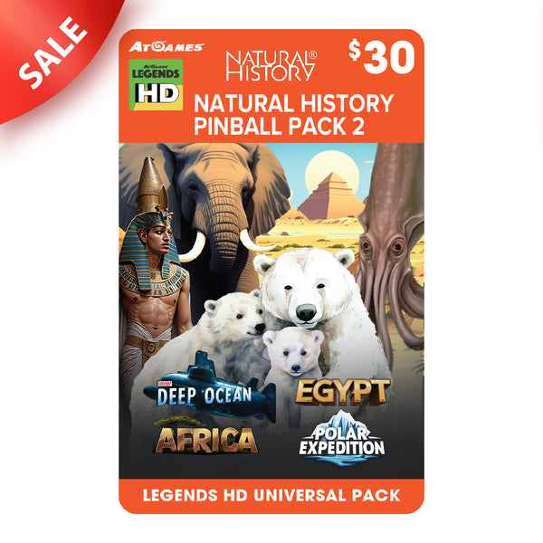 Natural History Pinball Pack 2 (Legends HD Universal Pack)
