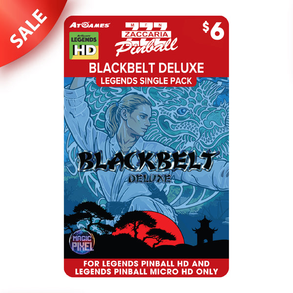 Zaccaria Blackbelt Deluxe Single Pack (For Legends Pinball HD and Legends Pinball Micro HD Only)