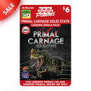Zaccaria Primal Carnage Solid State Legends Single Pack (For Legends Pinball HD and Legends Pinball Micro HD Only)
