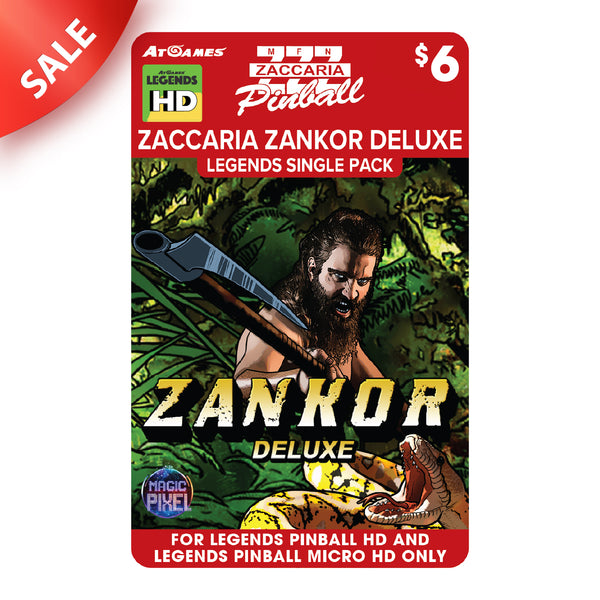 Zaccaria Zankor Deluxe Legends Single Pack (For Legends Pinball HD and Legends Pinball Micro HD Only)