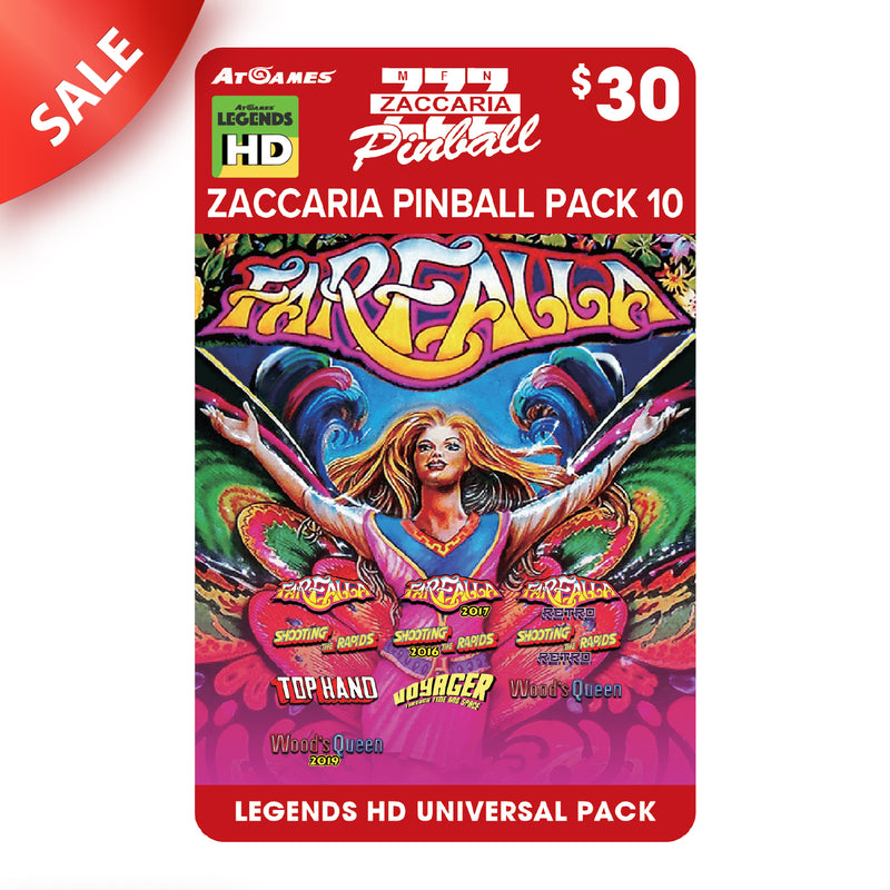 Zaccaria Pinball Pack 10 (Legends HD Universal Pack)