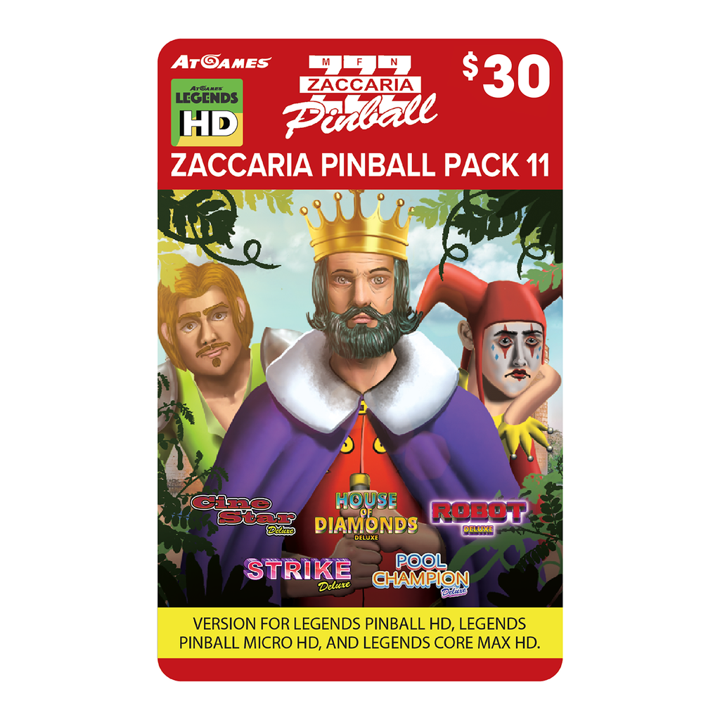 DC×Kinetics 新品デッキ＆パーカー&チャーム&バケハ Zaccaria Pinball Pack 11 (for Legends HD devices: ALP, ALP Micro, Core