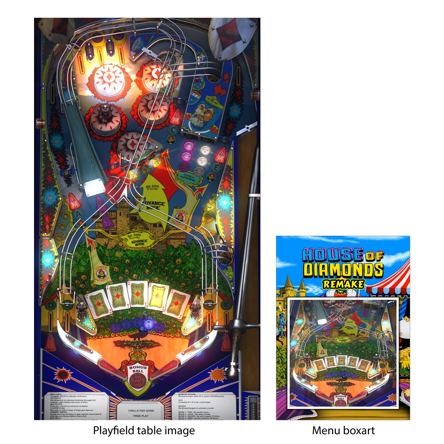 Zaccaria Pinball Pack 2 (Legends HD Universal Pack)