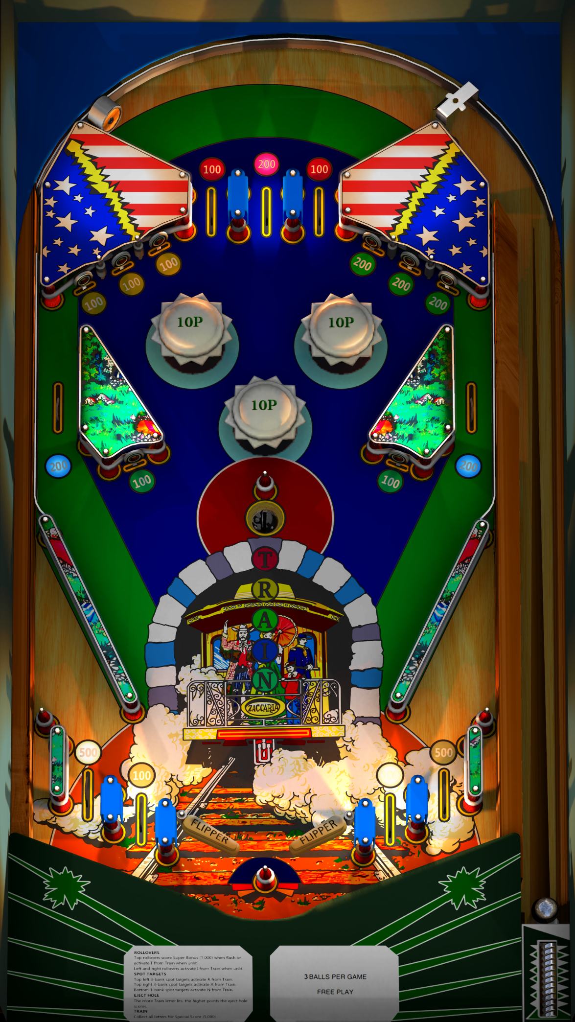 Zaccaria Pinball Pack 7 (For Legends 4K™ Pinball ONLY)