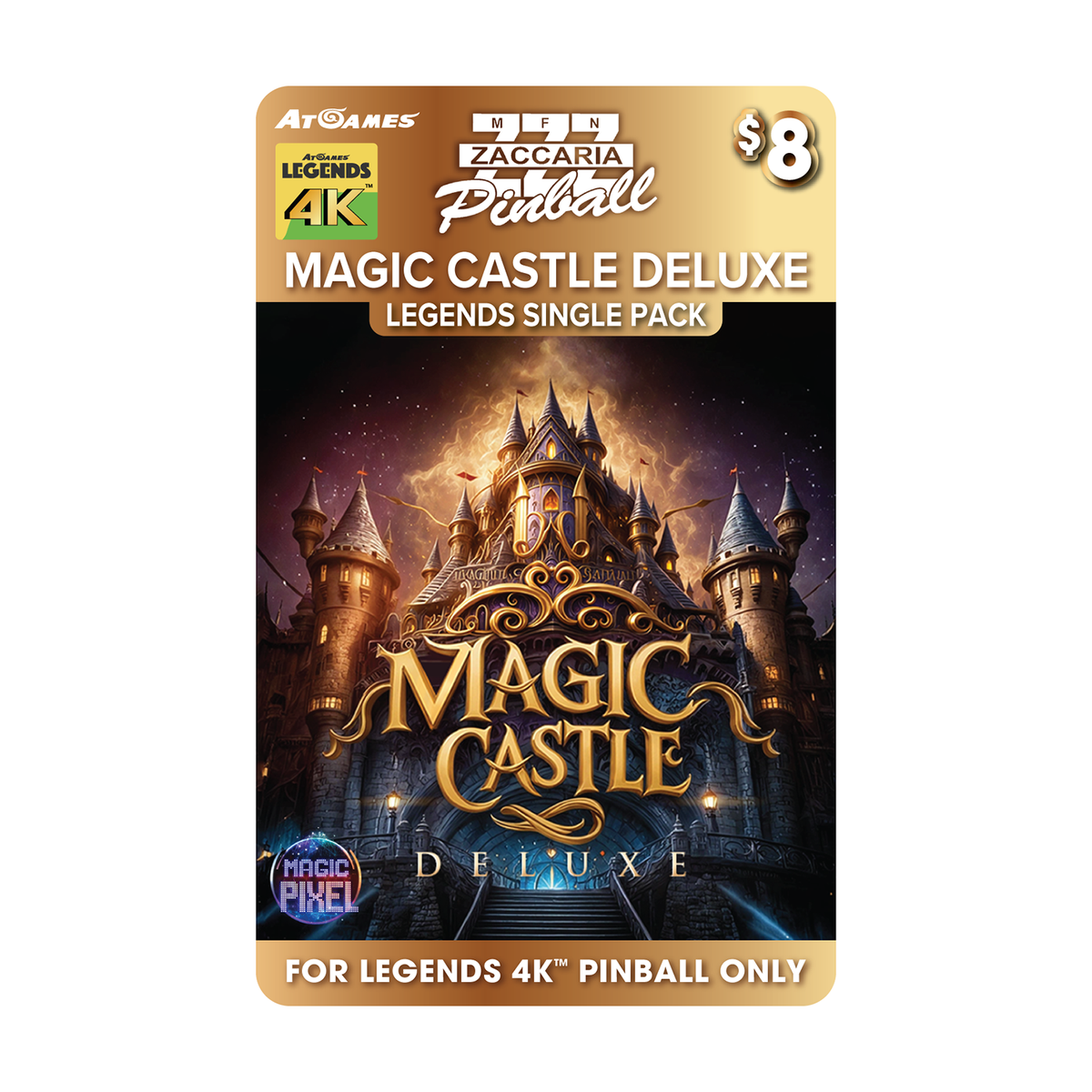 Zaccaria Magic Castle Deluxe Legends Single Pack (For Legends 4K™ Pinb