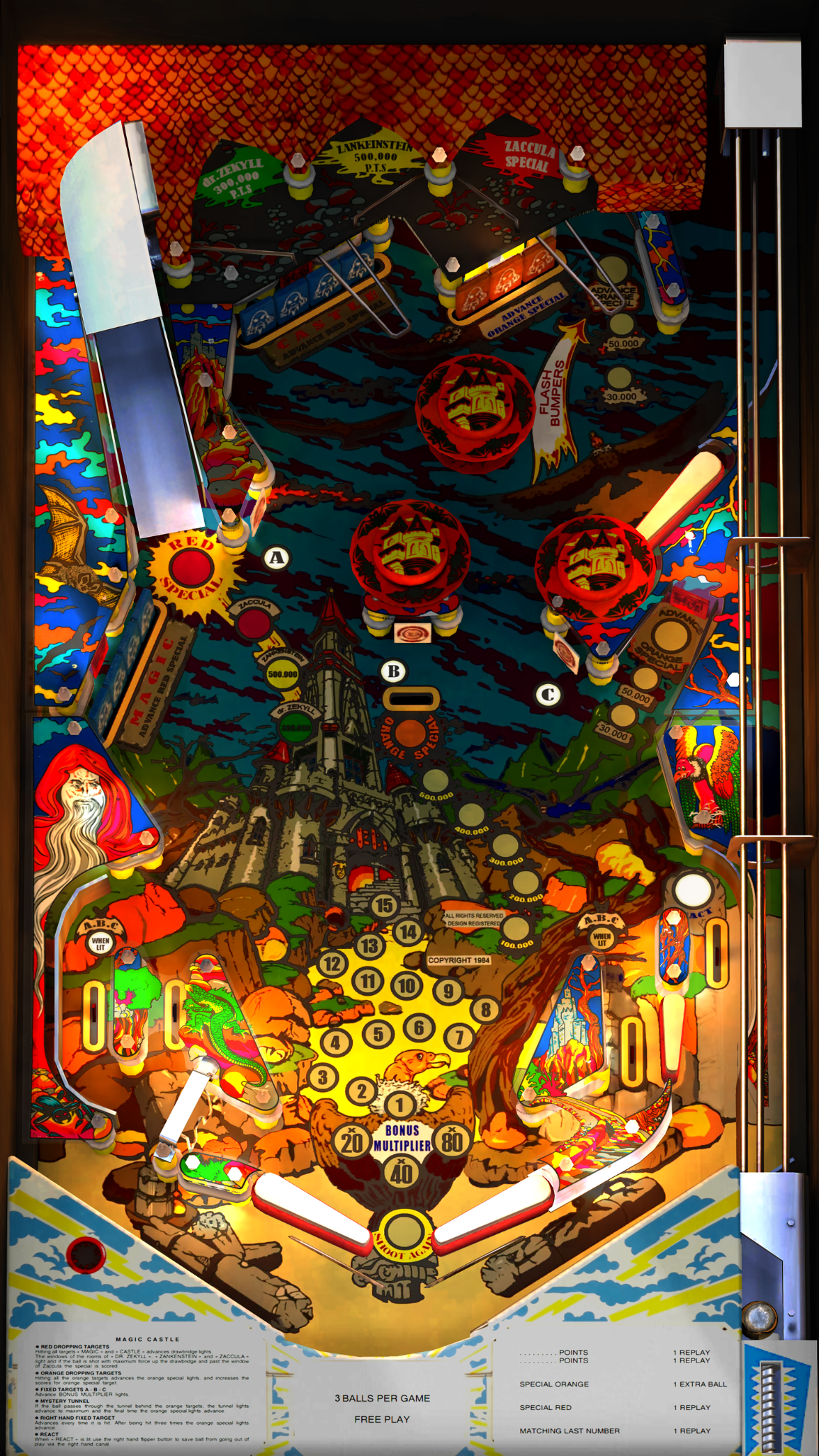 Zaccaria Pinball Pack 7 (For Legends 4K™ Pinball ONLY)