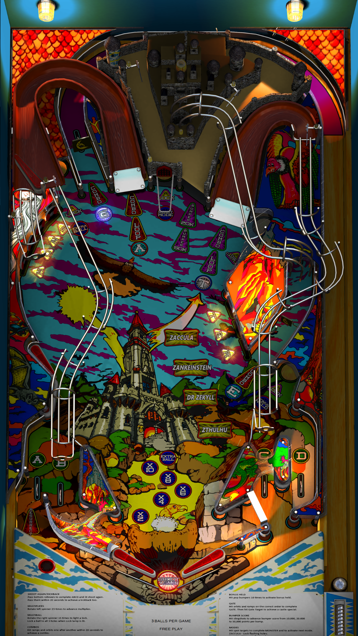 Zaccaria Pinball Pack 7 (For Legends 4K™ Pinball ONLY)