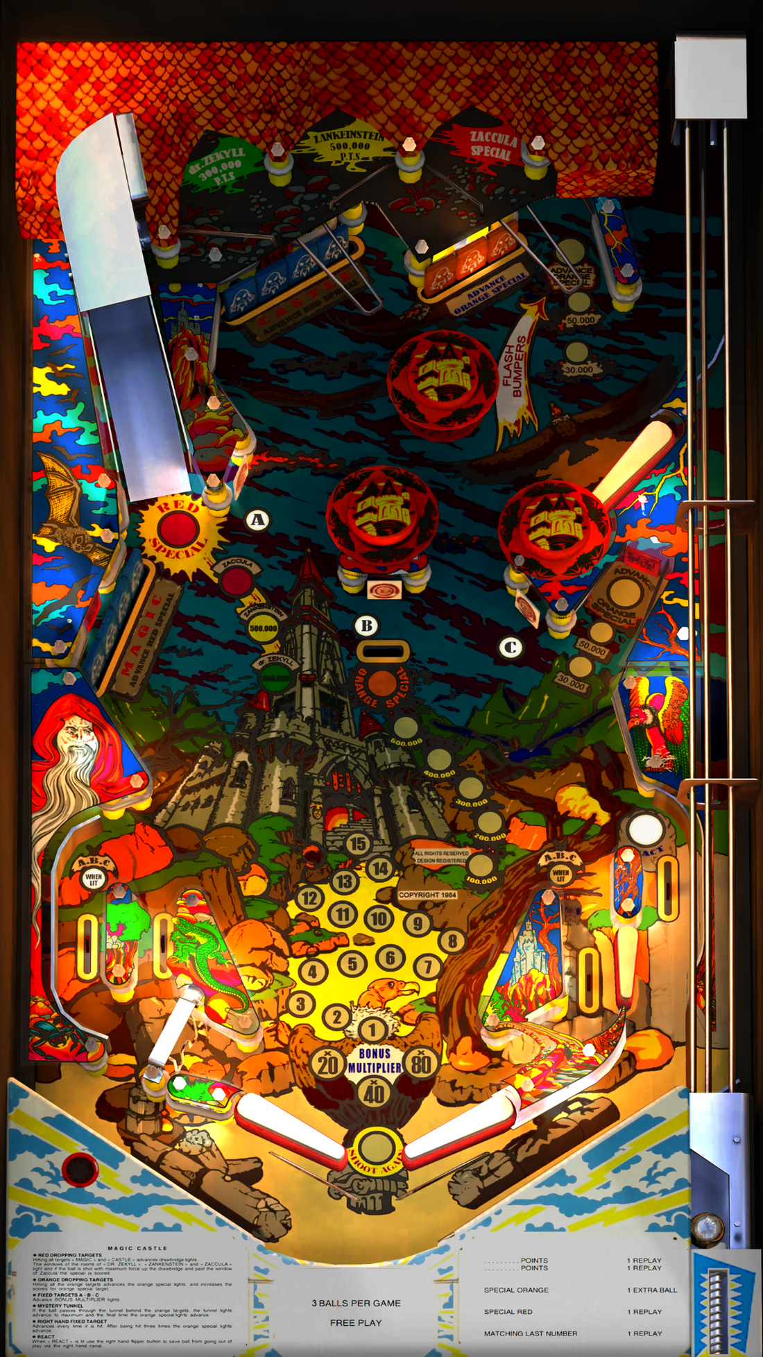 Zaccaria Pinball Pack 7 (For Legends 4K™ Pinball ONLY)
