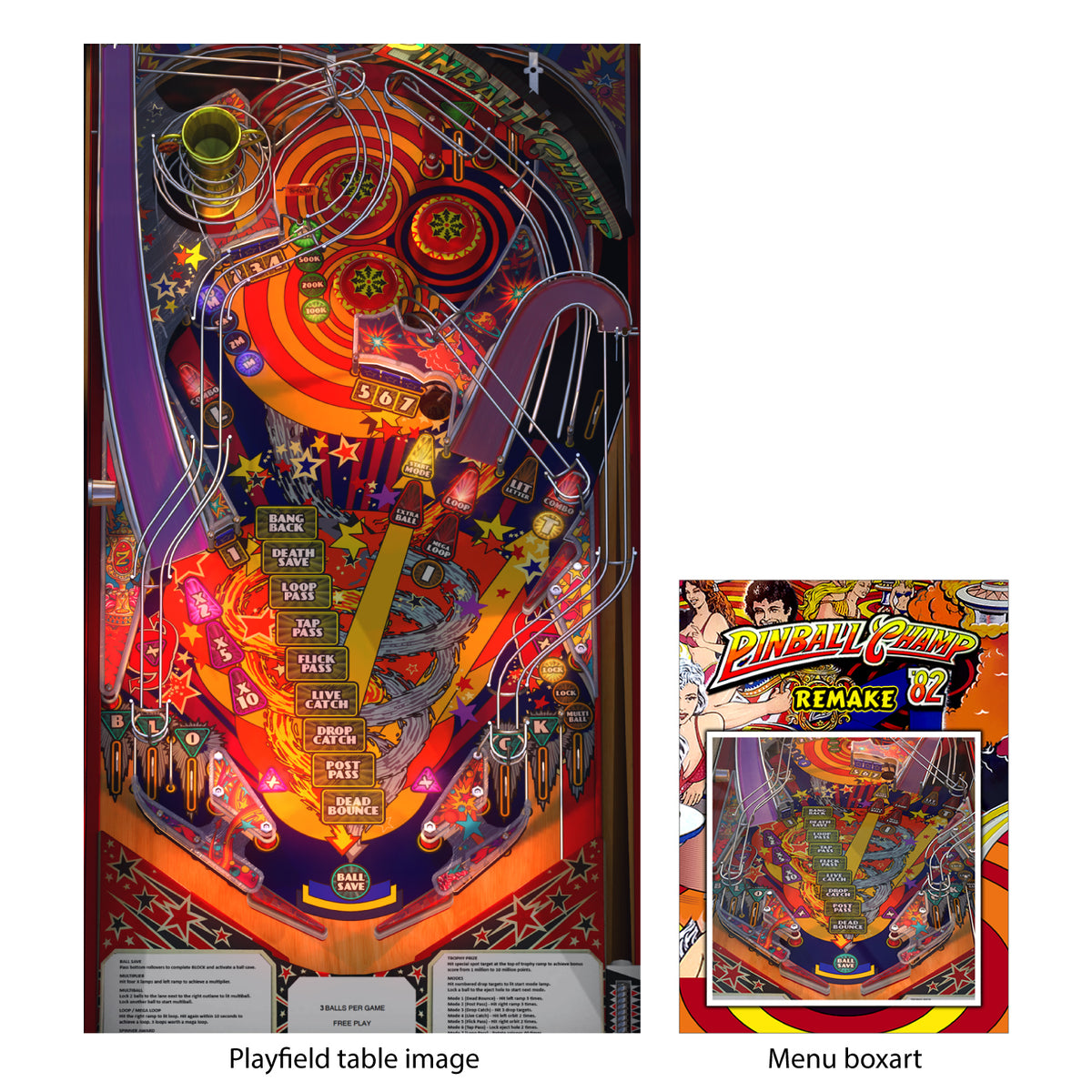 Zaccaria Pinball Pack 5 (Legends HD Universal Pack)