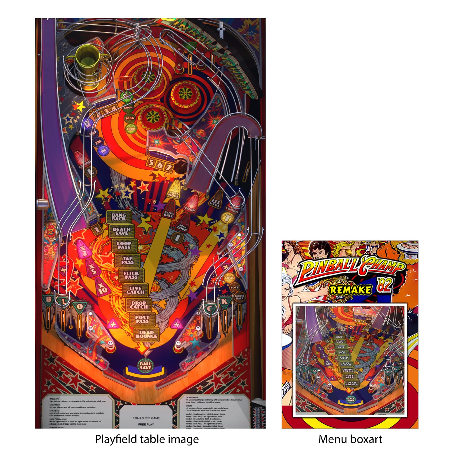 Zaccaria Pinball Pack 5 (Legends HD Universal Pack)