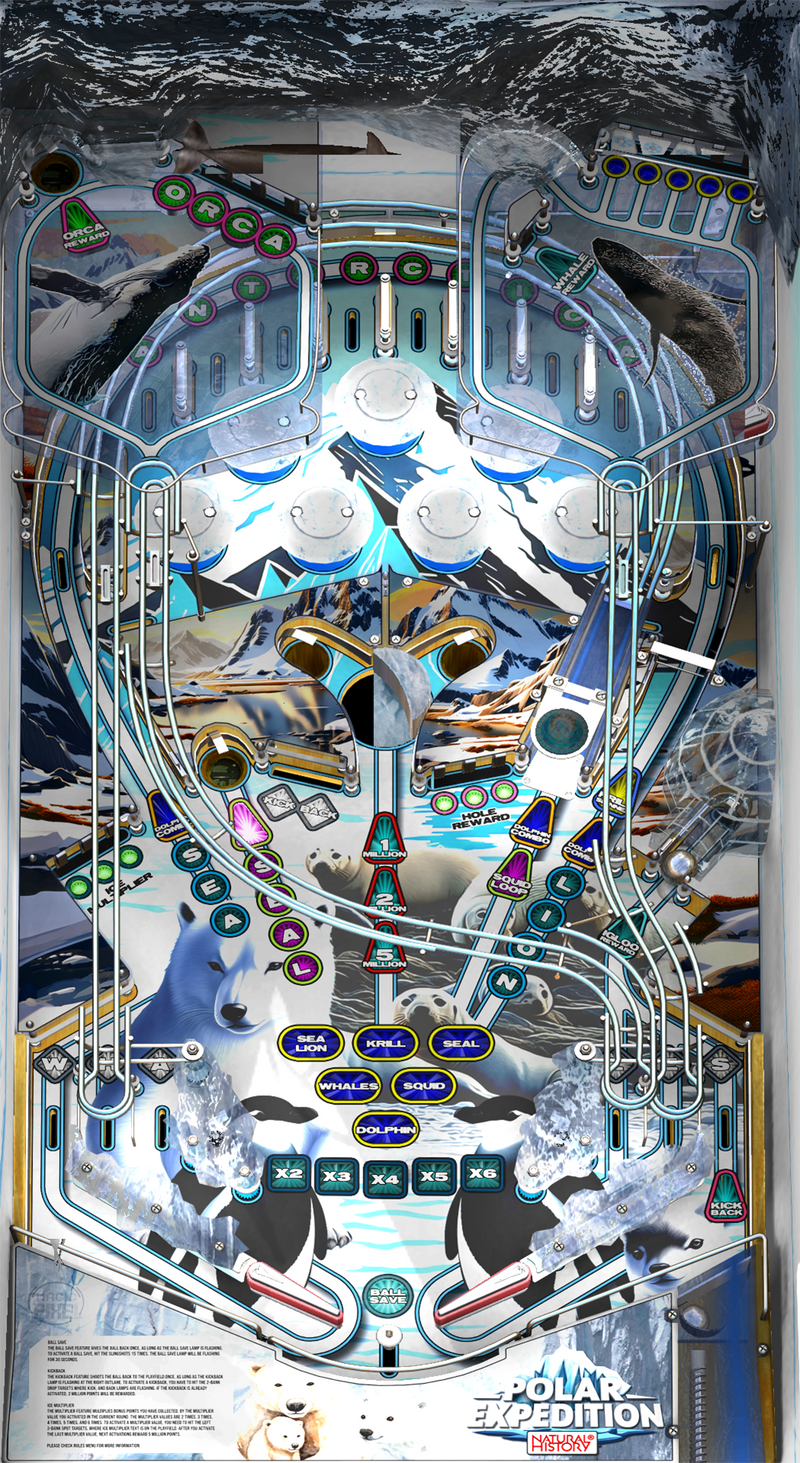 Natural History Pinball Pack 2 (For Legends 4K™ Pinball ONLY)