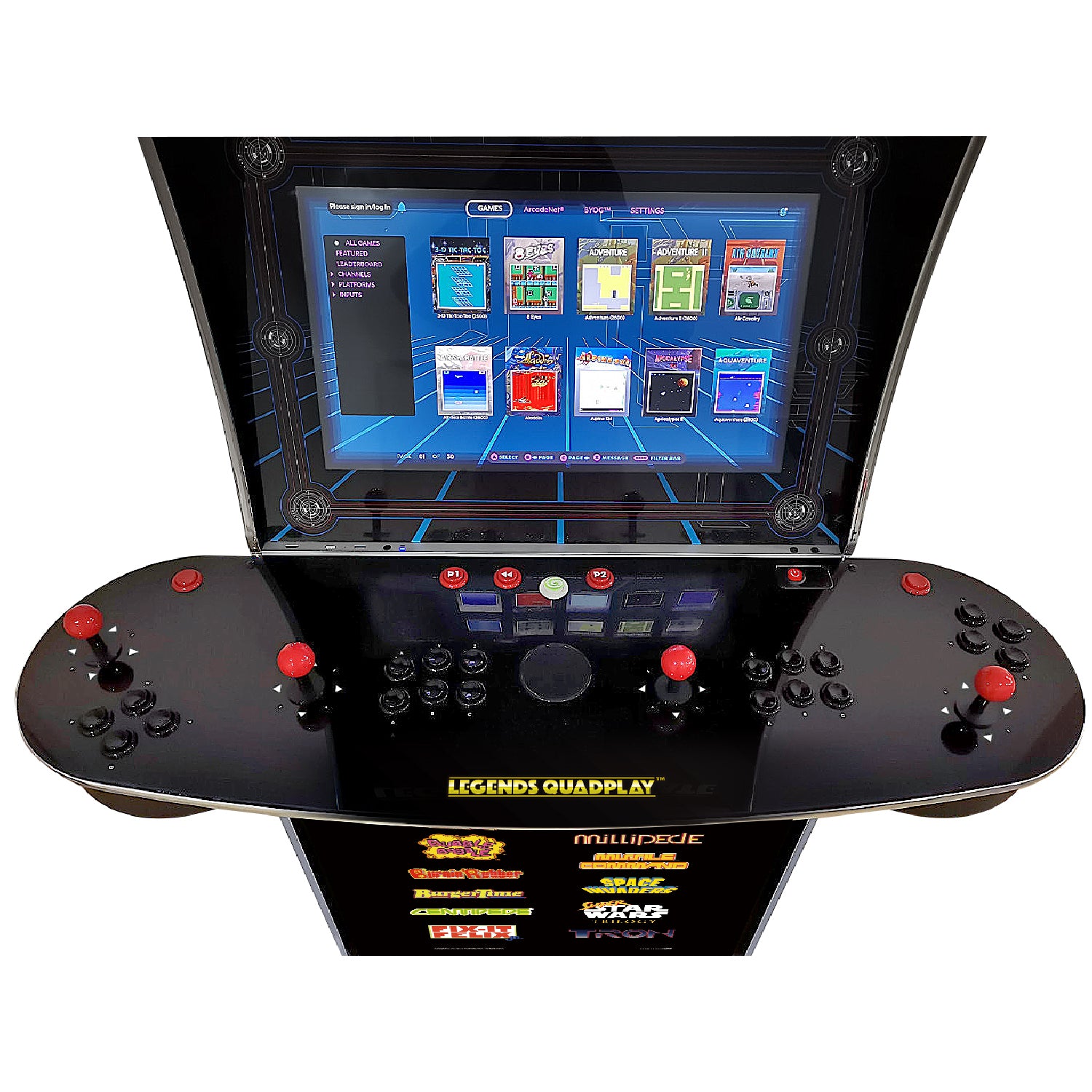 QuadPlay Control Panel HD