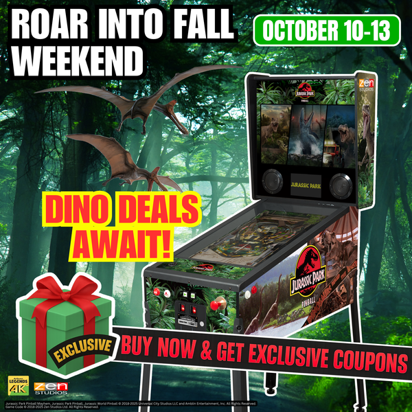 Legends Pinball 4KP Jurassic Park [SE]