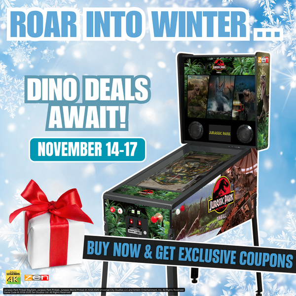 Legends Pinball 4KP Jurassic Park [SE]