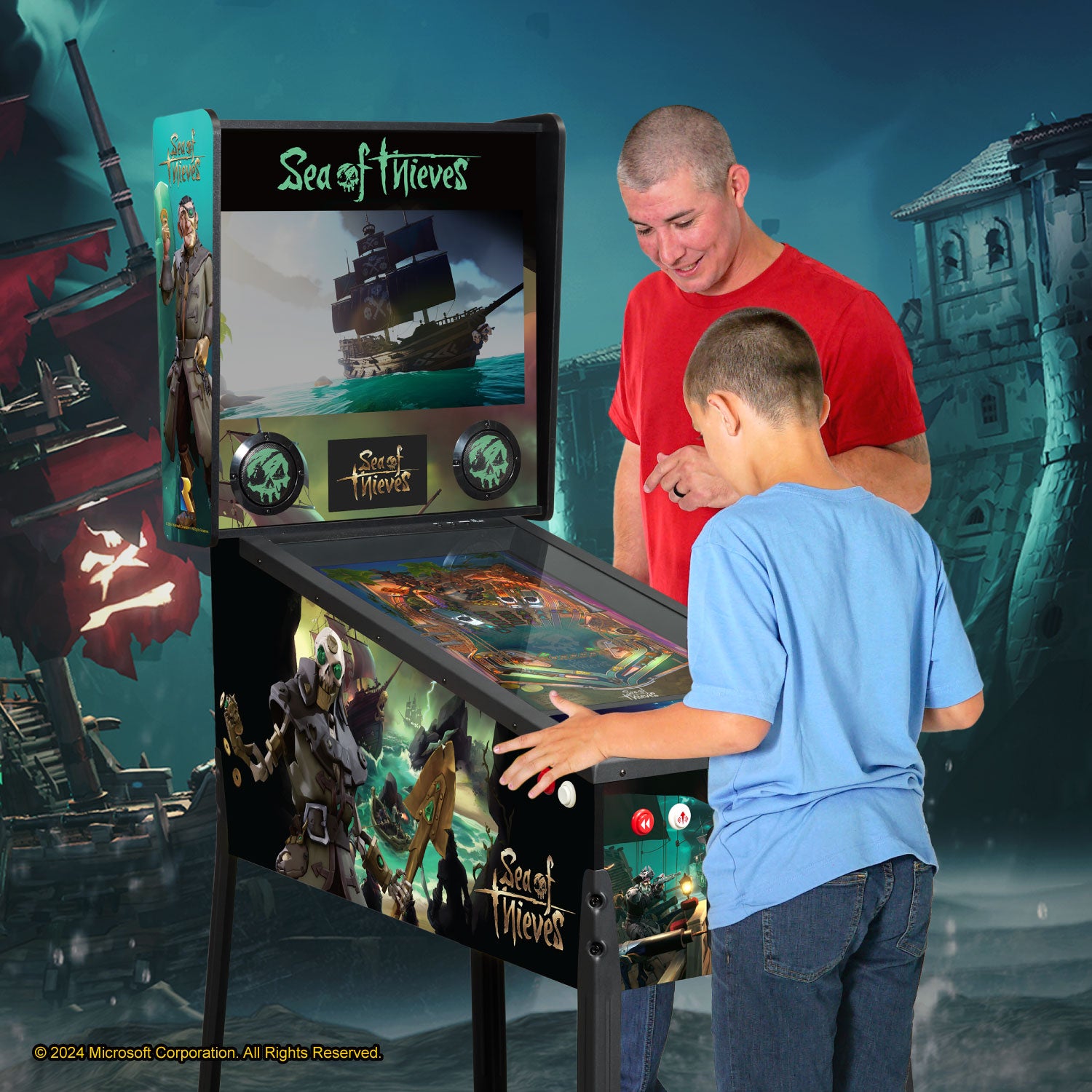 Legends Pinball 4KP Sea of Thieves® Premium Starter with SSF Kit™ Preinstalled