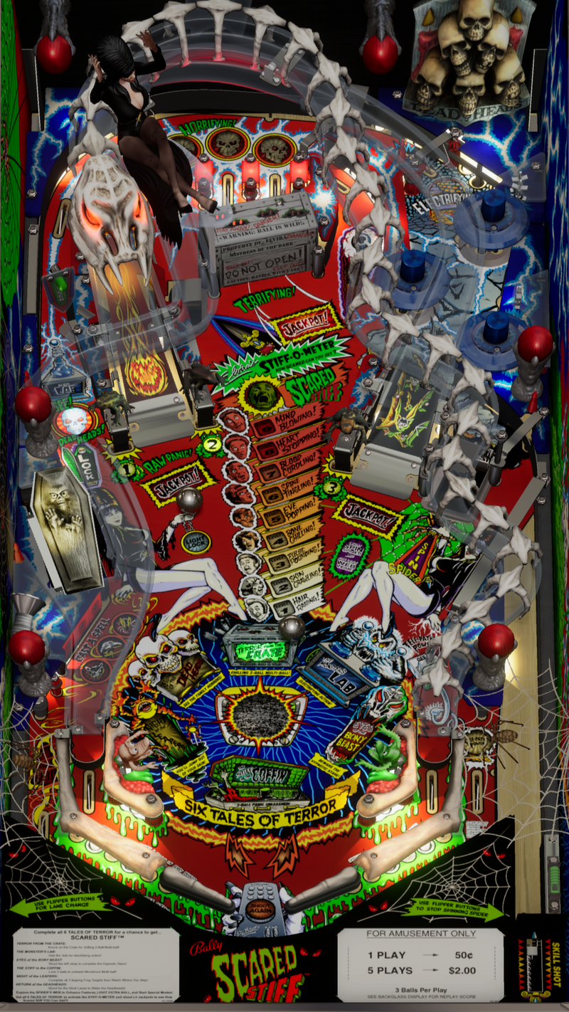 Williams™ Pinball: Scared Stiff Legends Single Pack (For Legends 4K™ Pinball ONLY)