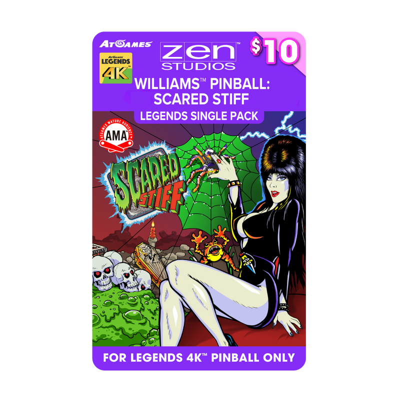 Williams™ Pinball: Scared Stiff Legends Single Pack (For Legends 4K™ Pinball ONLY)
