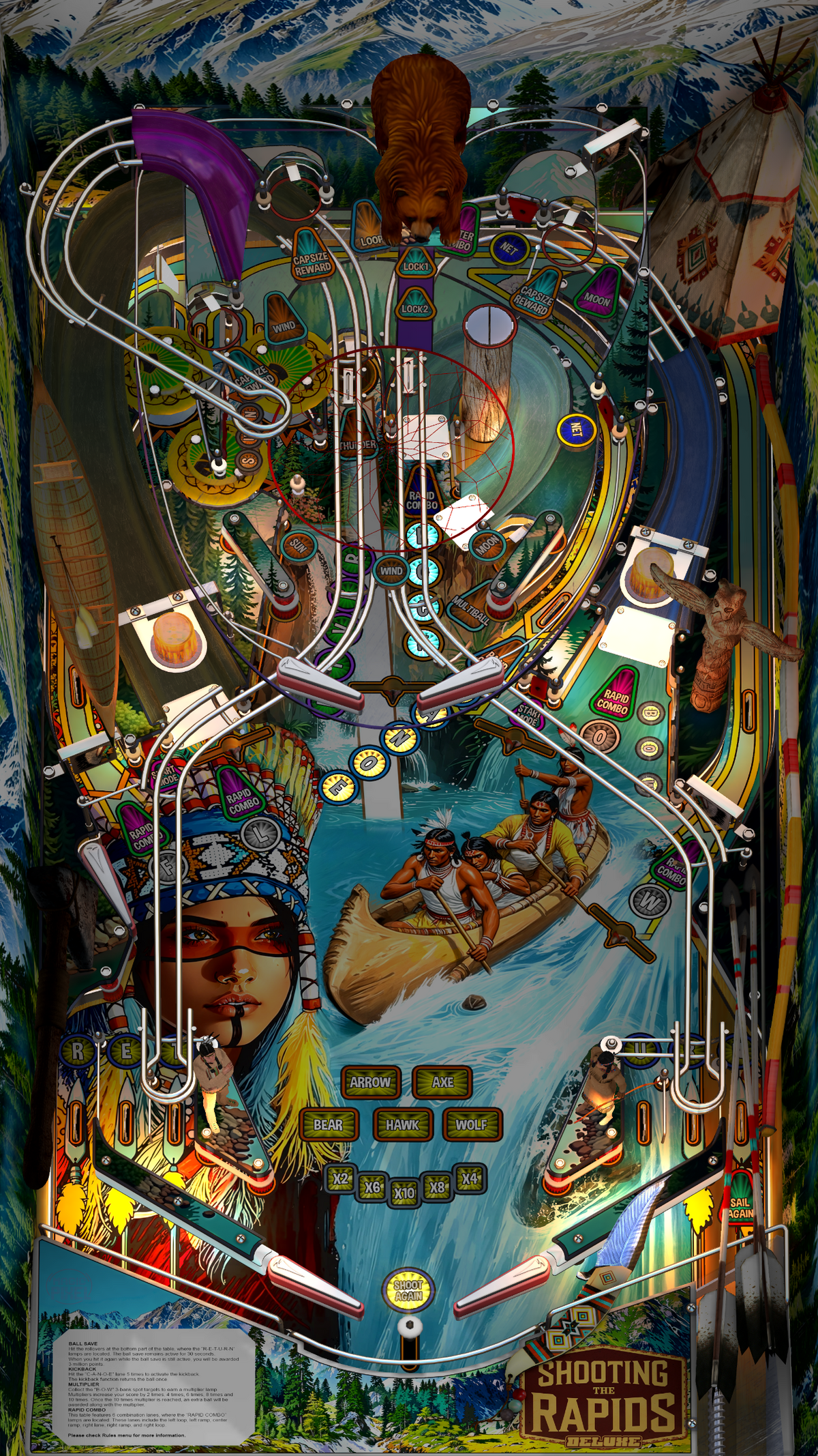 Zaccaria Shooting the Rapids Deluxe Legends Single Pack (For Legends P