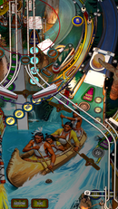 Zaccaria Shooting the Rapids Deluxe Legends Single Pack (For Legends 4K™ Pinball ONLY)