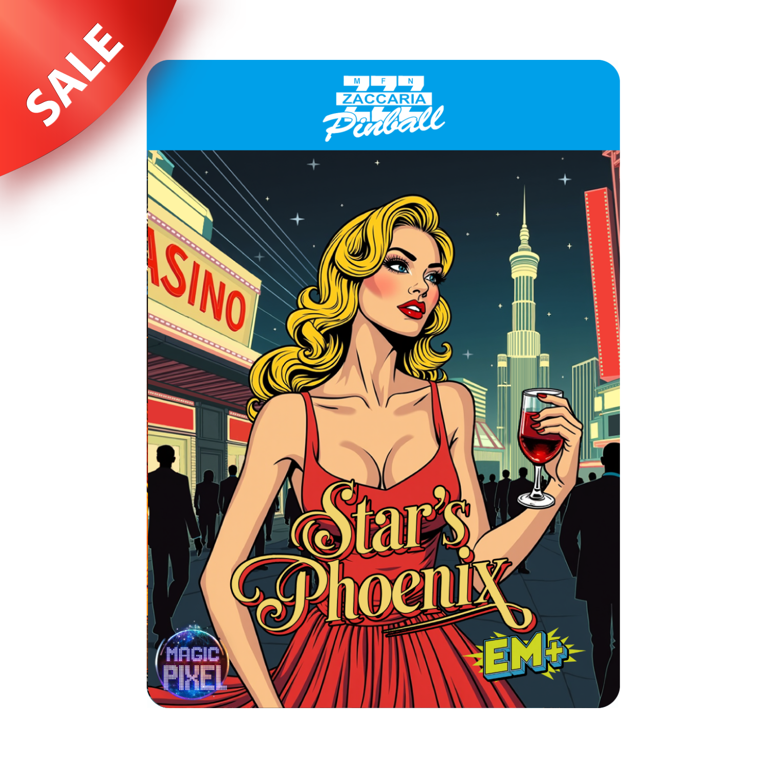 Zaccaria Star’s Phoenix EM+ (For Legends Pinball HD and Legends Pinball Micro HD Only)
