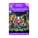 Super League Football Legends Single Pack (For Legends 4K™ Pinball ONLY)