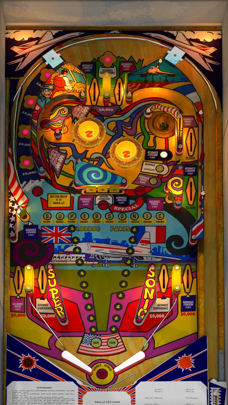 Zaccaria Pinball Pack 4 (For Legends 4K™ Pinball ONLY)