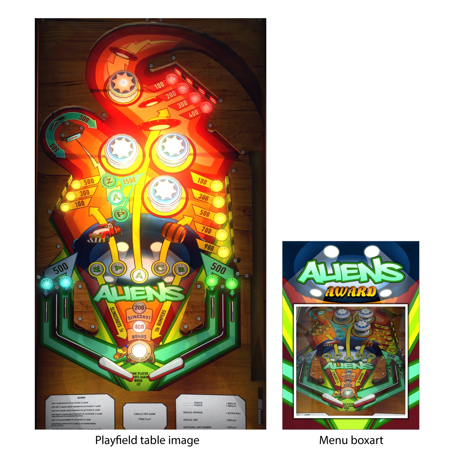 Zaccaria Pinball Pack 8 (Legends HD Universal Pack)