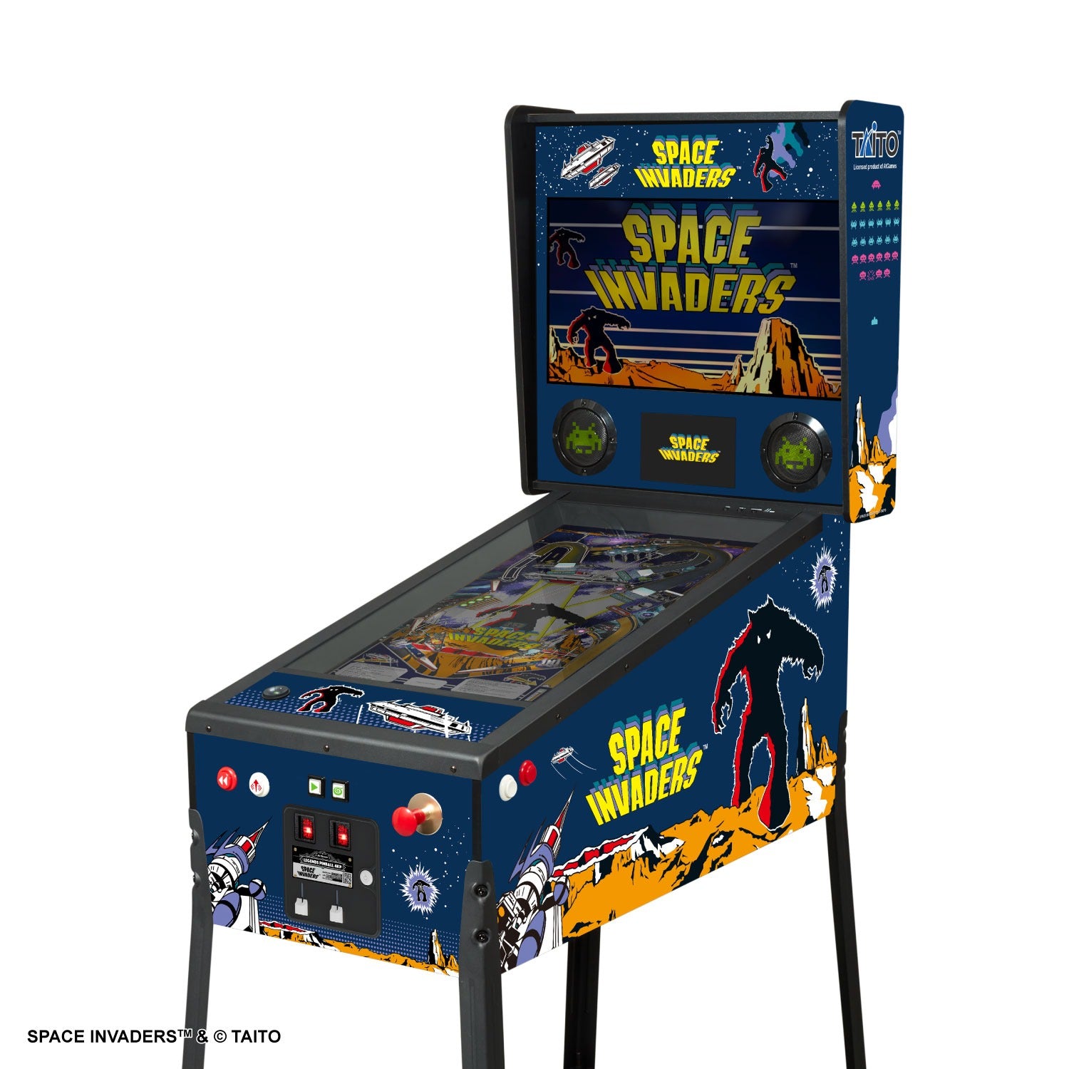 Legends Pinball 4KP SPACE INVADERS™ Premium Starter with SSF Kit™ Preinstalled