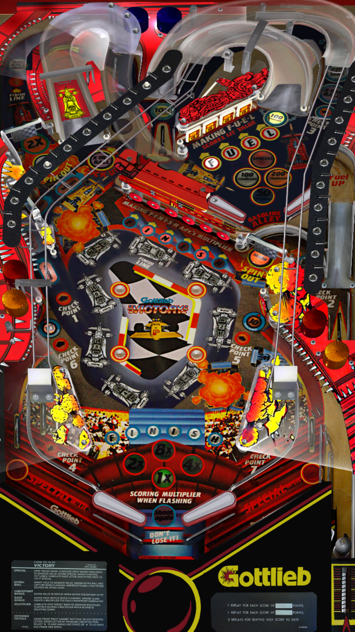 Gottlieb Pinball Pack 2 (For Legends 4K™ Pinball ONLY)