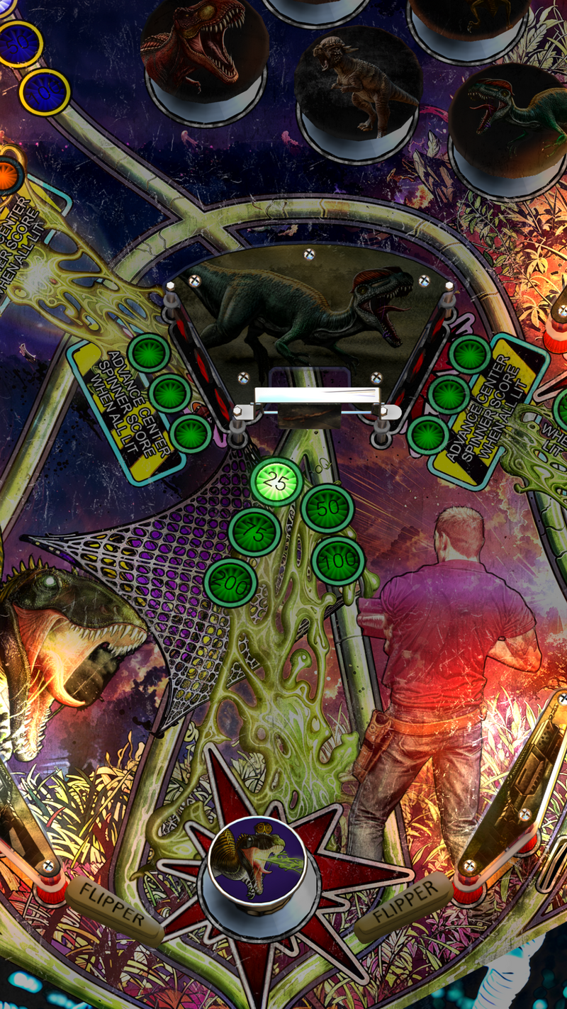 Zaccaria Pinball Primal Carnage Retro Legends Single Pack (Legends Pinball HD and Legends Pinball Micro HD ONLY)