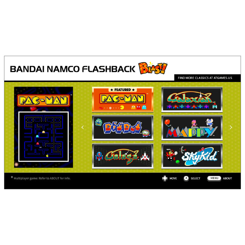 Bandai Namco Flashback Blast!