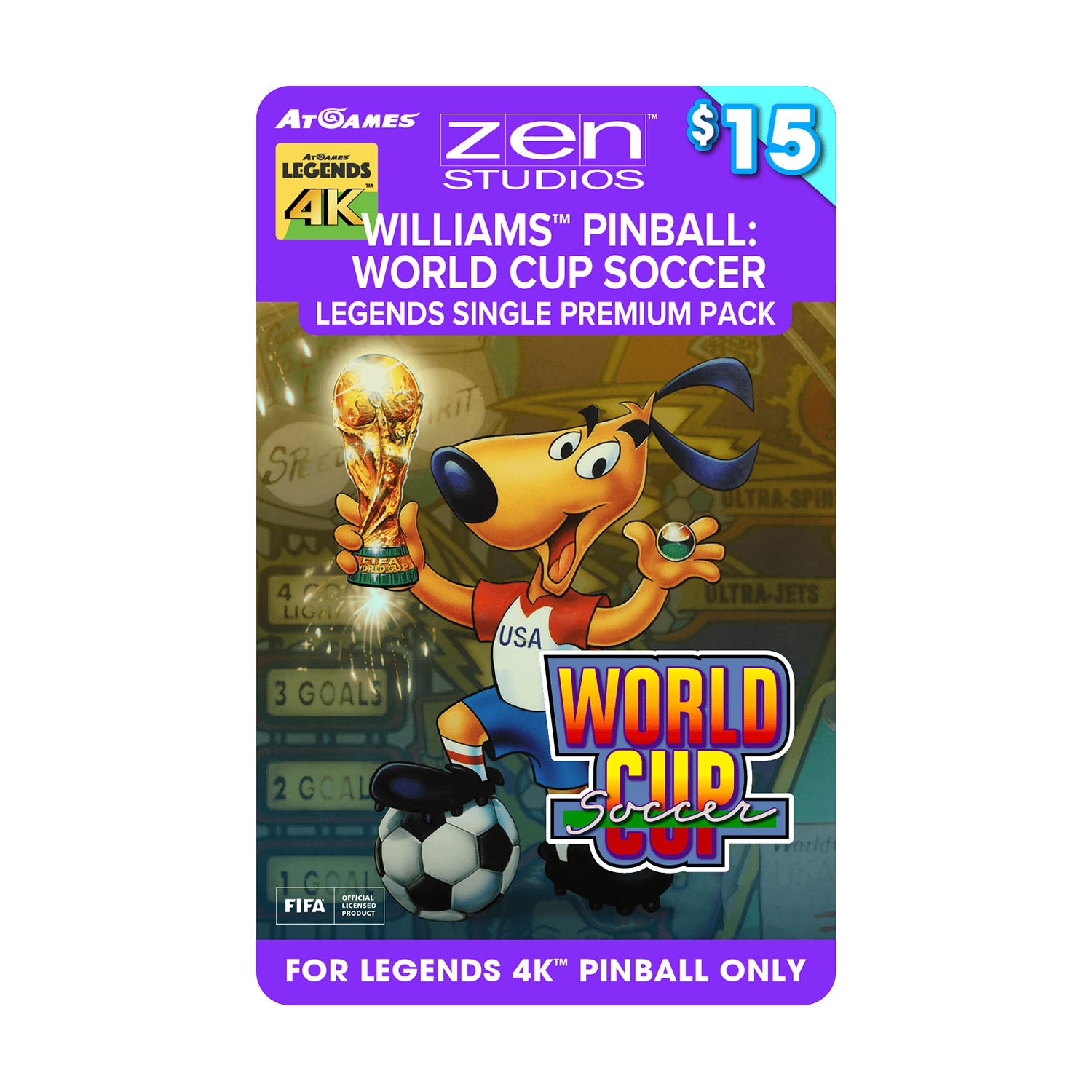 cabinet decal set World Cup soccer 1994 ( Bally WCS94 cabinet decal set World Cup soccer 1994 ( Bally WCS94