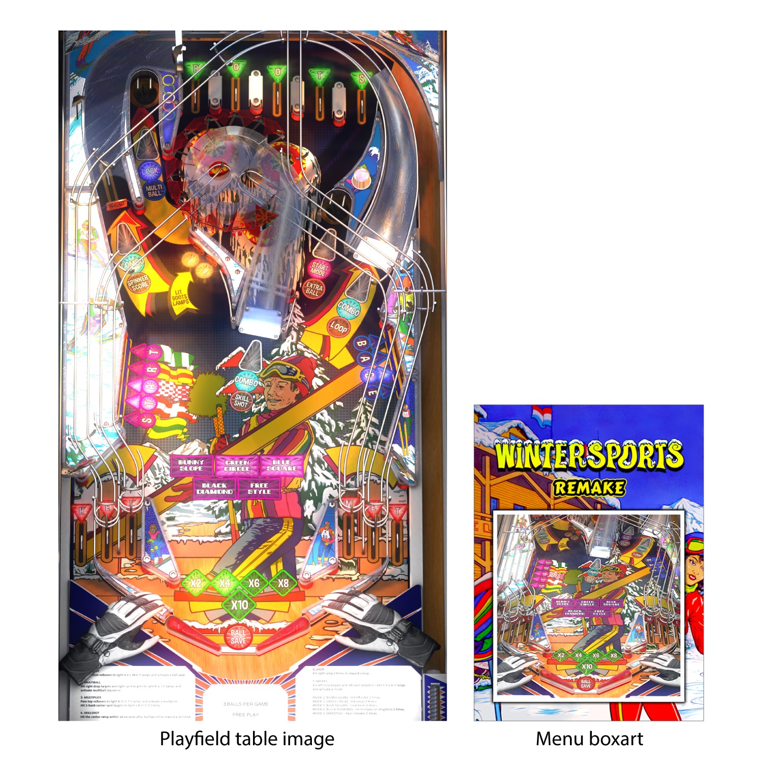 Zaccaria Pinball Pack 9 (Legends HD Universal Pack)
