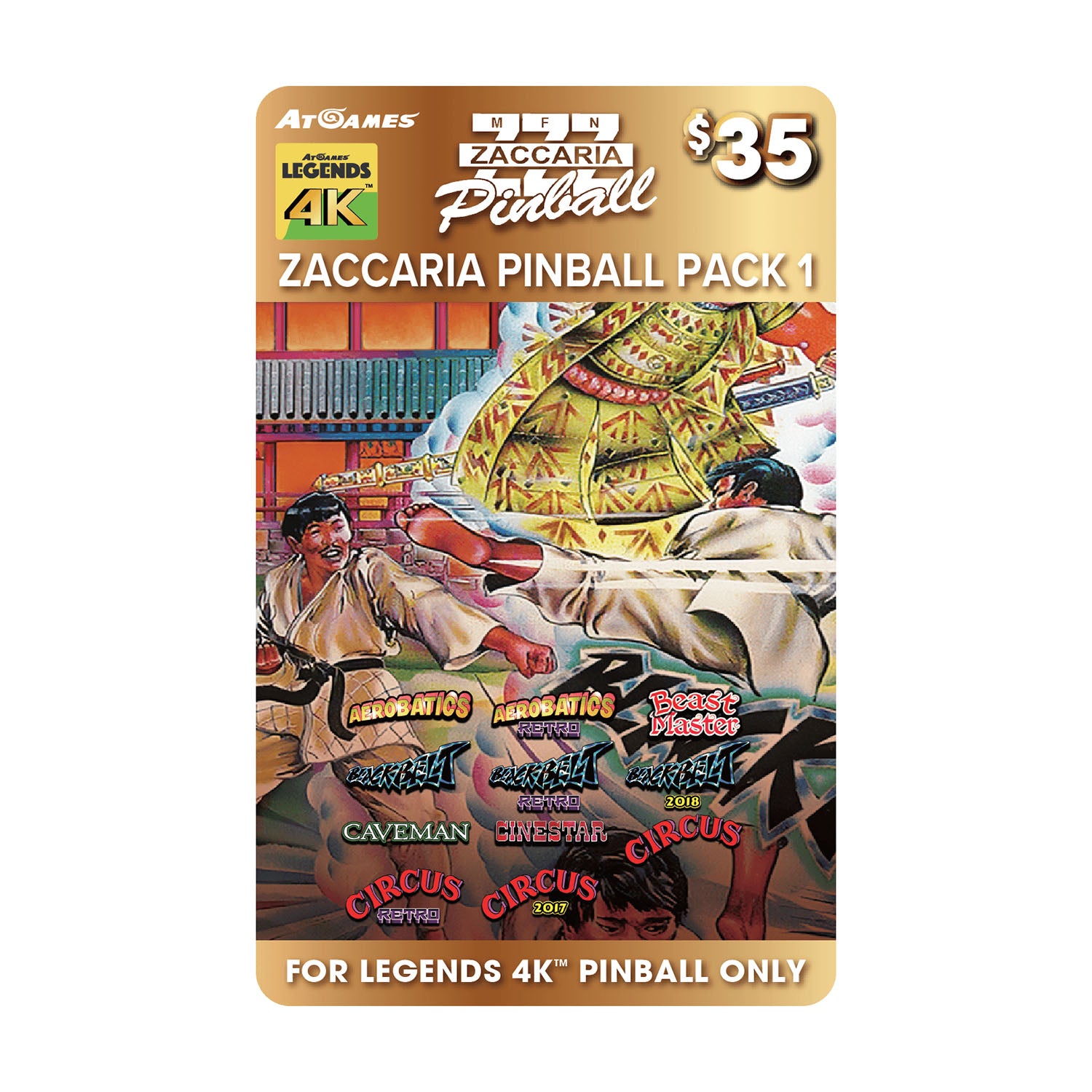 Legends 4K™ Pinball Packs - Magic Pixel